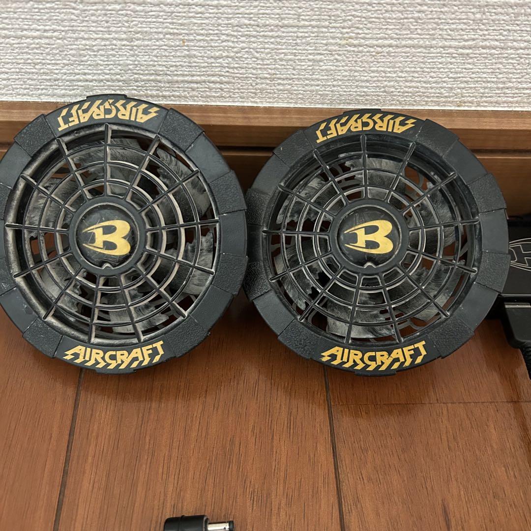 空調服　ファン　バッテリー　バートル　エアークラフト　京セラ12V 熱中症