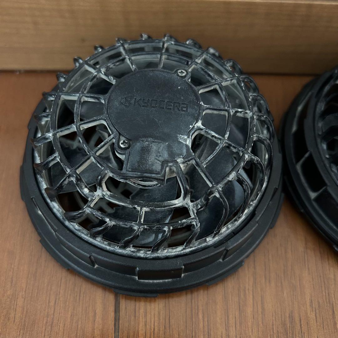 空調服　ファン　バッテリー　バートル　エアークラフト　京セラ12V 熱中症