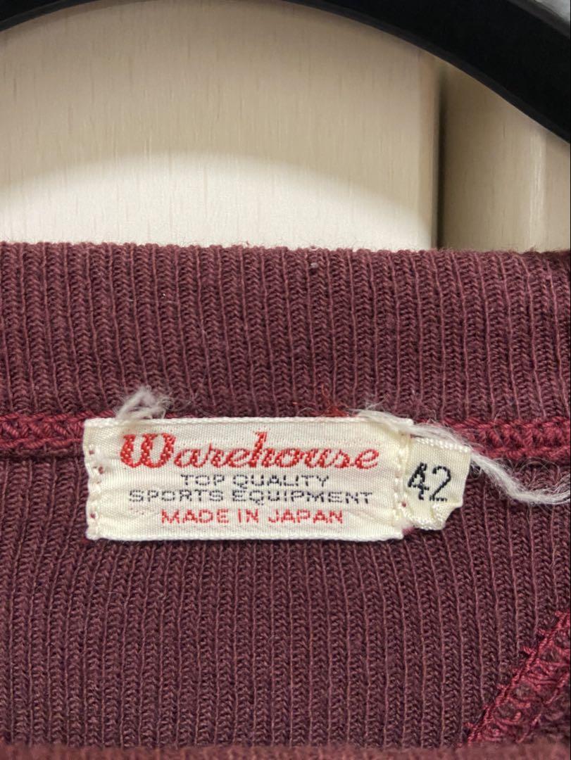 ウエアハウスWAREHOUSE 両Vスウェット 【日本製/サイズ42】