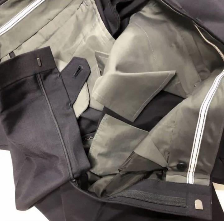 人気大得価 新品 濃紺 ネイビー 衝撃価格 Xhwqj-m67804928295 英国製生地使用 超高級スーツ日本製 サイズAB5 数量限定新品