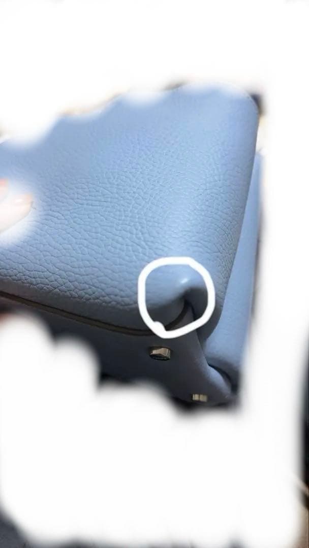 TOD'S 水色 ブルー レザー ハンドバッグ TOD'S 水色 ブルー レザー ハンドバッグ