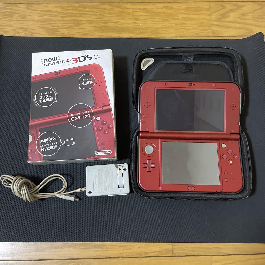 newニンテンドー3ds LL メタリックレッド