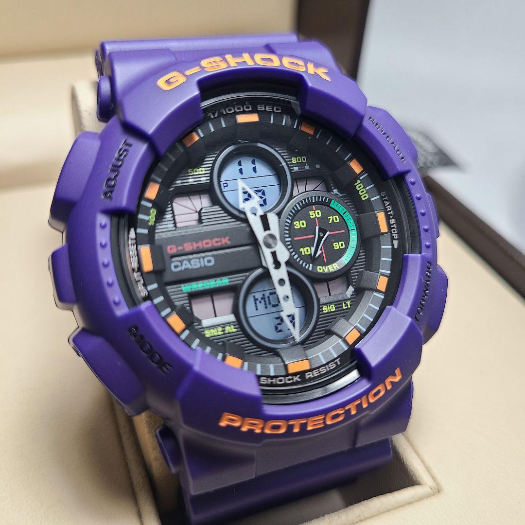 今年の新作から定番まで！ 未使用品】G-SHOCK G-ショック 腕時計 稼働品 GA-140 時計