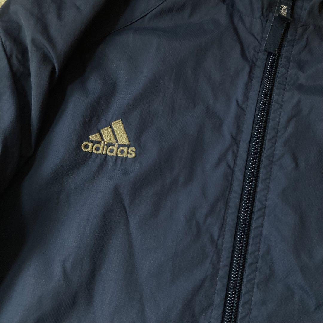adidas レアルマドリード ナイロンジャケット 撥水 チームロゴ サッカー