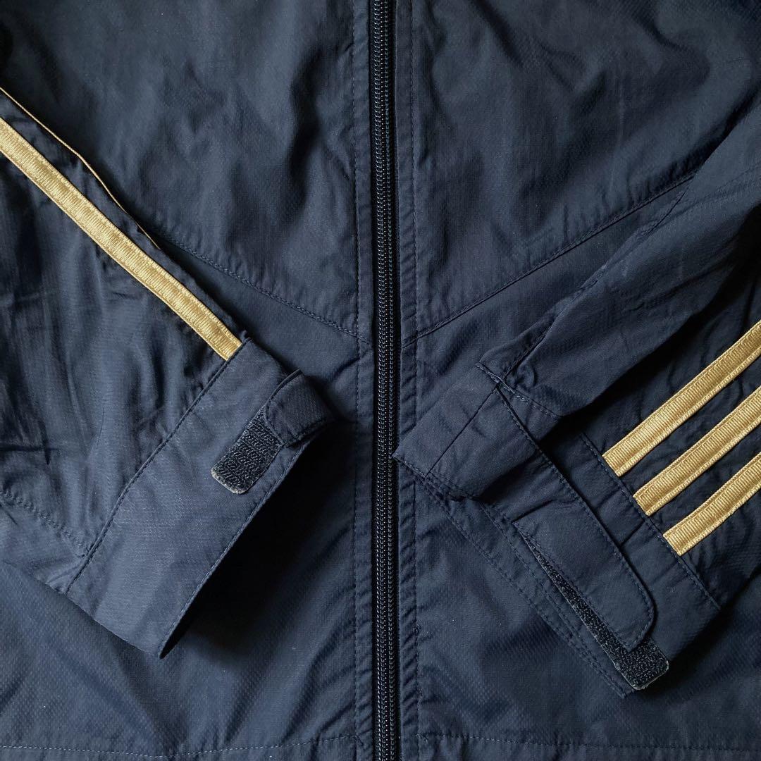 adidas レアルマドリード ナイロンジャケット 撥水 チームロゴ サッカー