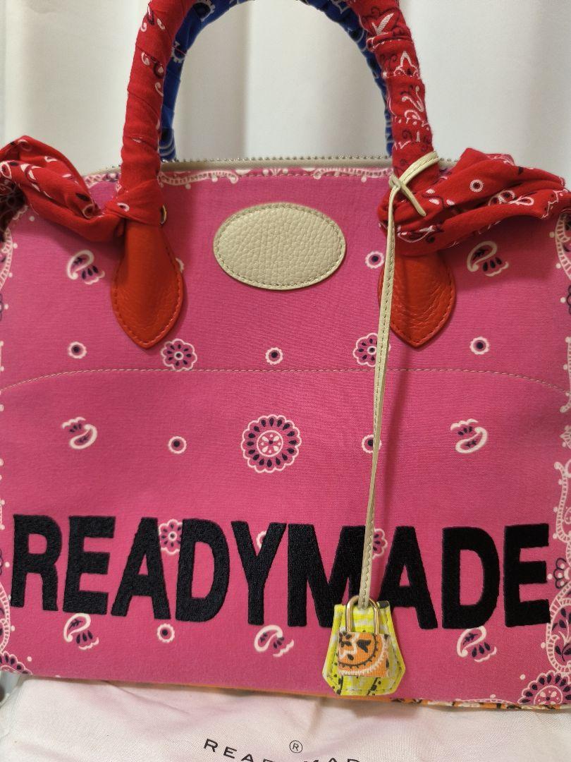 新品未使用品 READYMADE レディメイド バンダナマルチバッグ ミディアム