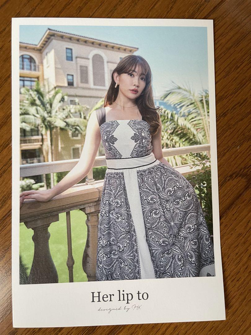 【新品未使用】ハーリップトゥ♡Riviera Double Bow Dress