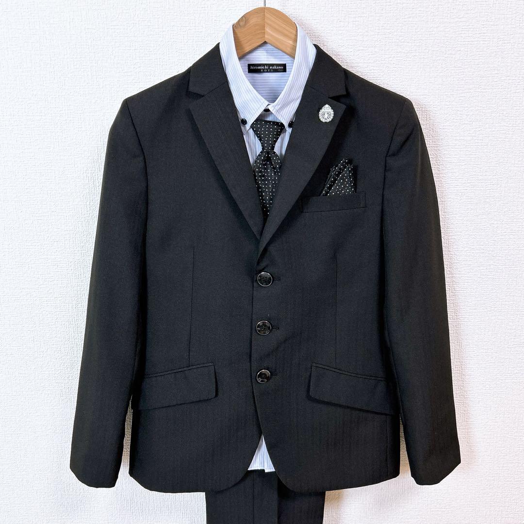 【極美品】ナカノヒロミチ　キッズスーツ(150) 男の子　匿名配送