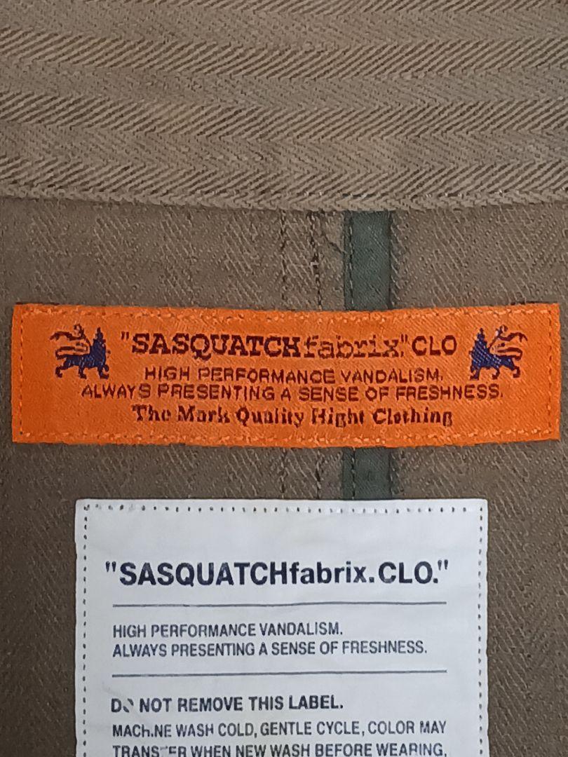 SASQUATCHfabrix. アラベスクアーミージャケットベージュ Mサイズ