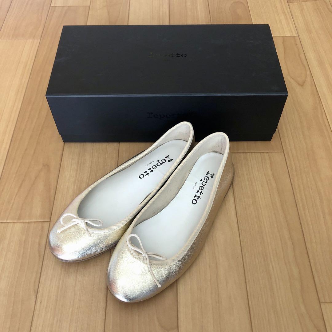 レペット　バレエシューズ　ゴールド　35 22㎝