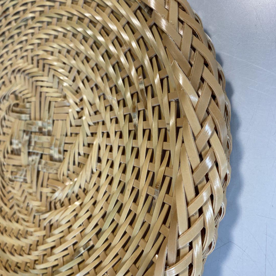 【ハンドメイド】6枚組　国産竹使用・職人手作り 竹ざる（油抜き竹使用) 新着ハンドメイド・手芸 - 【ハンドメイド】40枚組 国産竹使用
