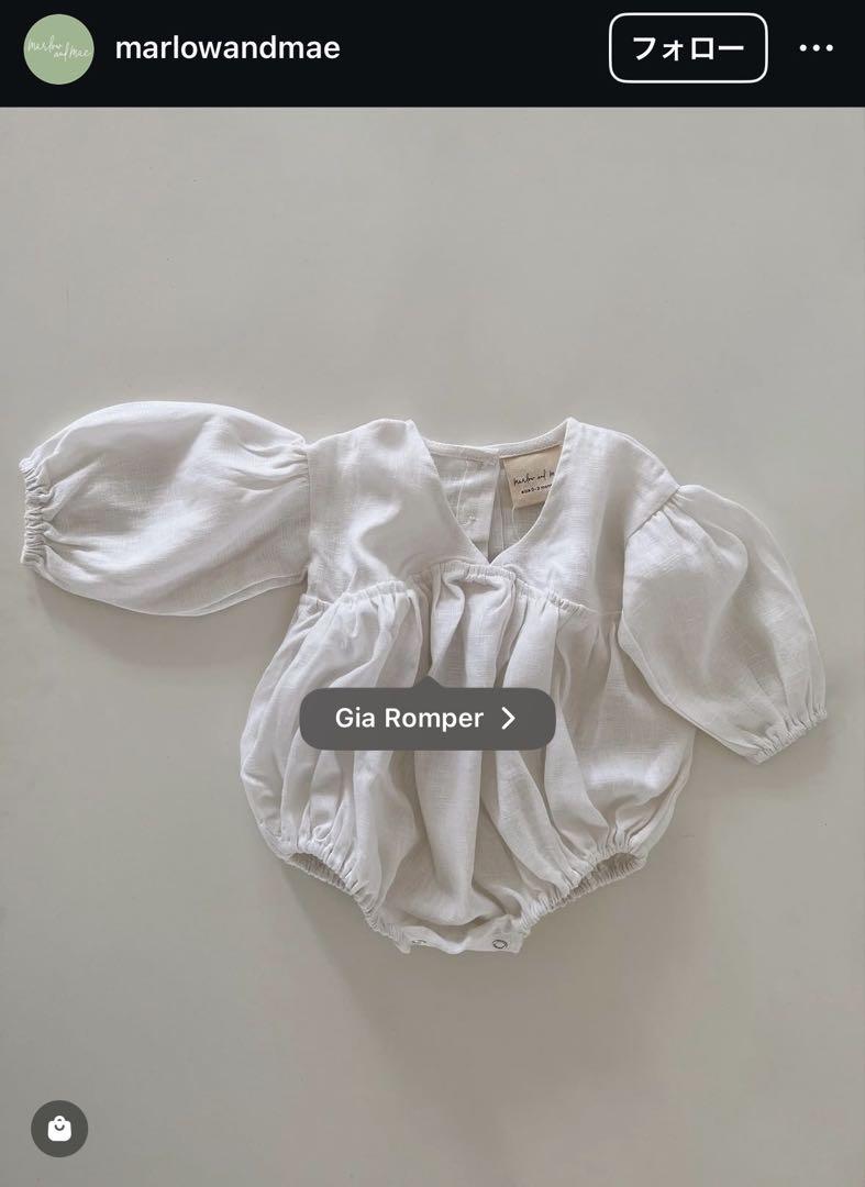 ロンパース・カバーオール marlow and mae Gia Romper