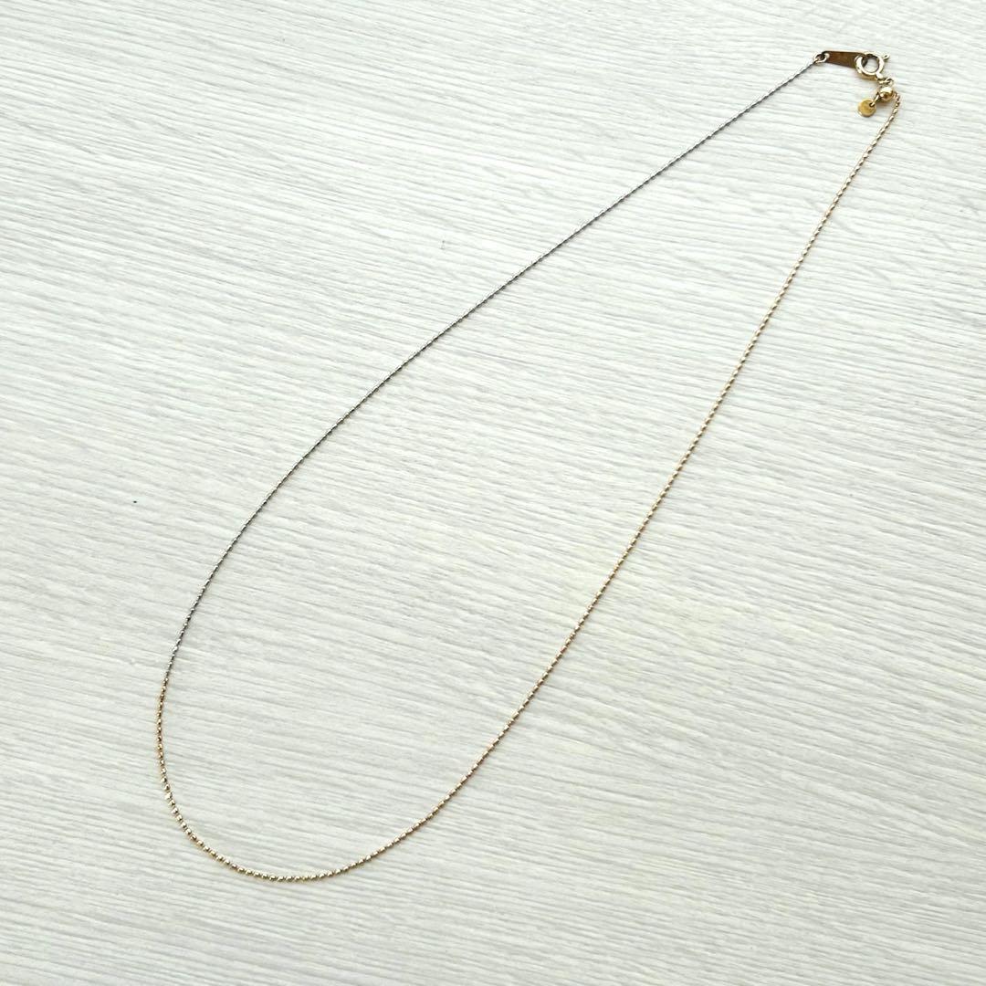 【ff by decor UR】 K10コンビカラーボールチェーンネックレス
