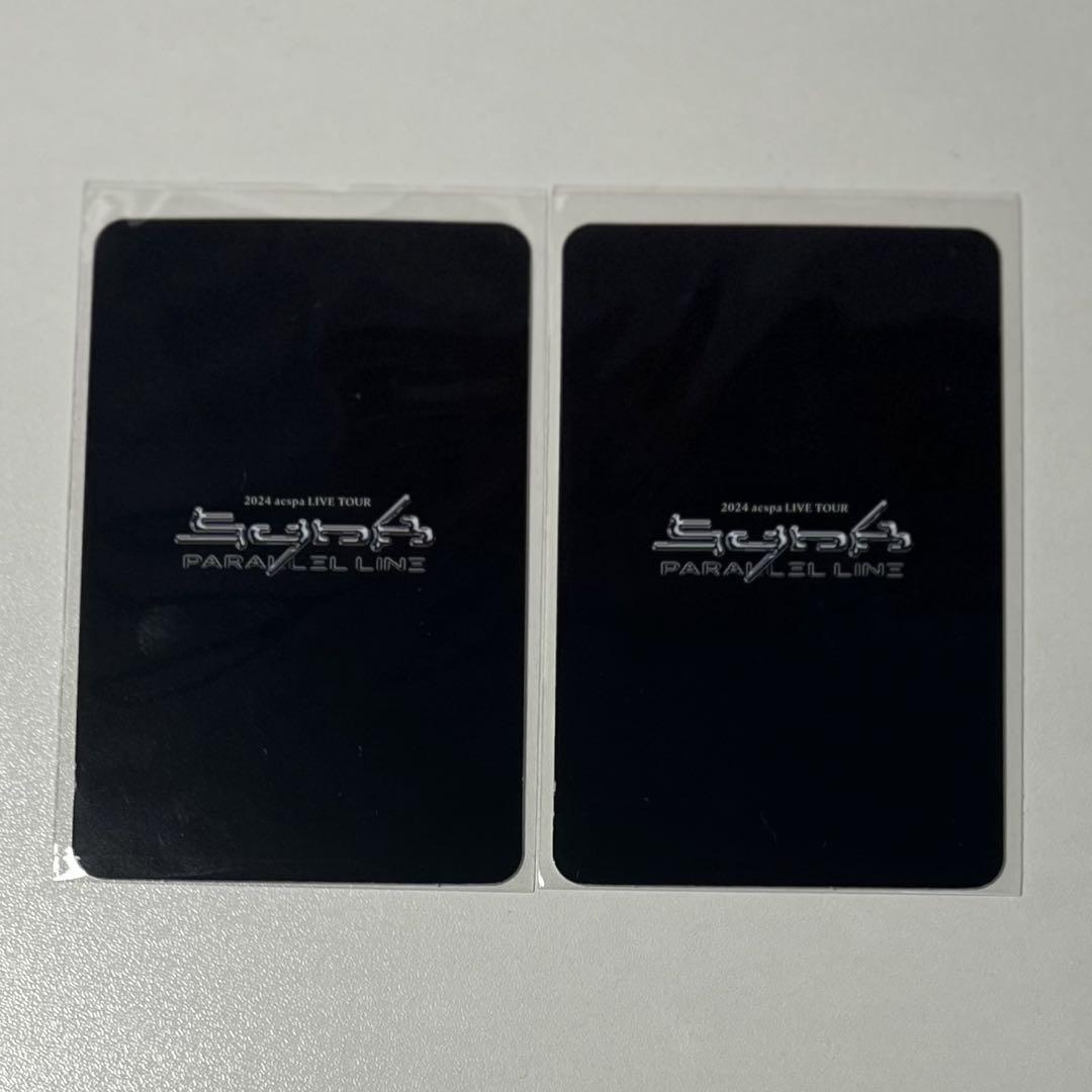 aespa ウィンター SYNK ソウル公演 VIP 入場限定 トレカセット