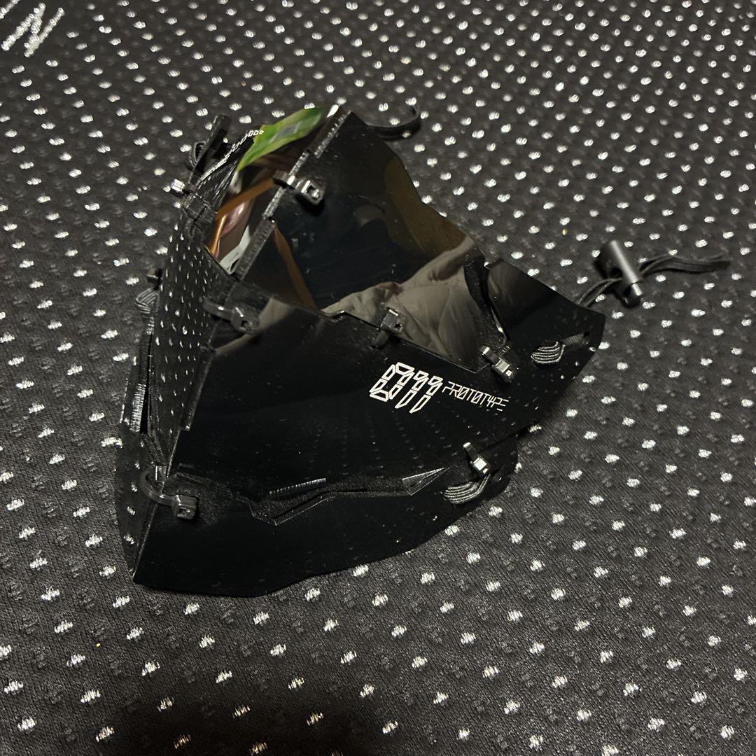 中央町戦術工芸 装甲マスクユニットmk11 gloss black