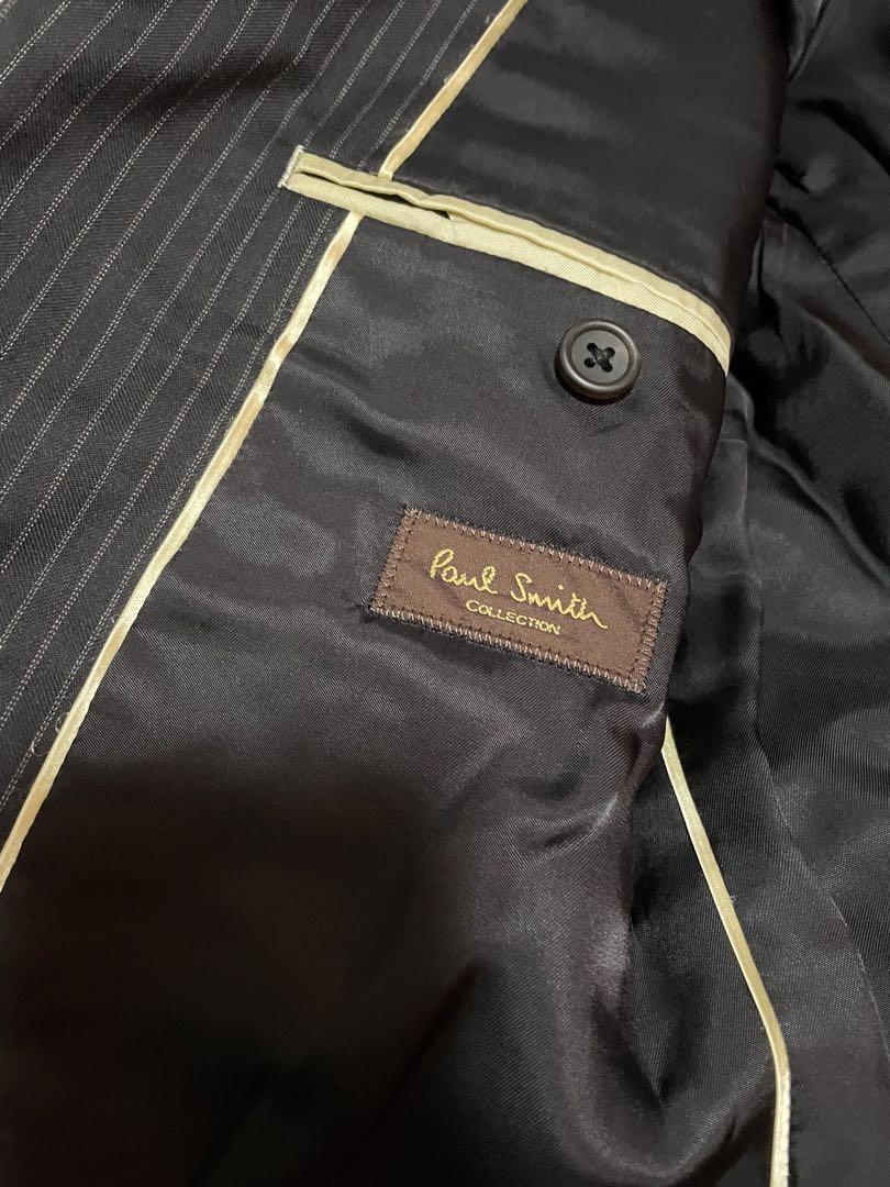 Paul Smith ポールスミス　ウール セットアップ　スーツ　ブラック　M