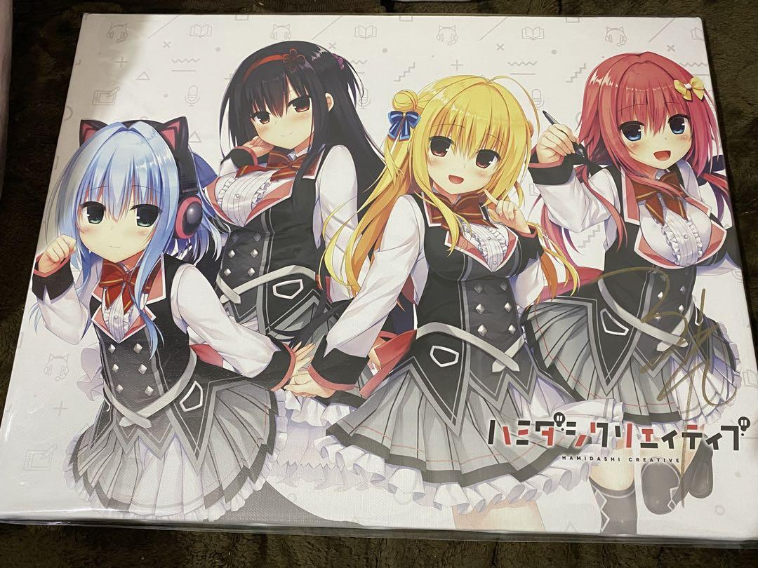 まどそふとハミダシクリエイティブ宇都宮すみれ先生直筆サイン まどそふとハミダシクリエイティブ宇都宮すみれ先生直筆サイン
