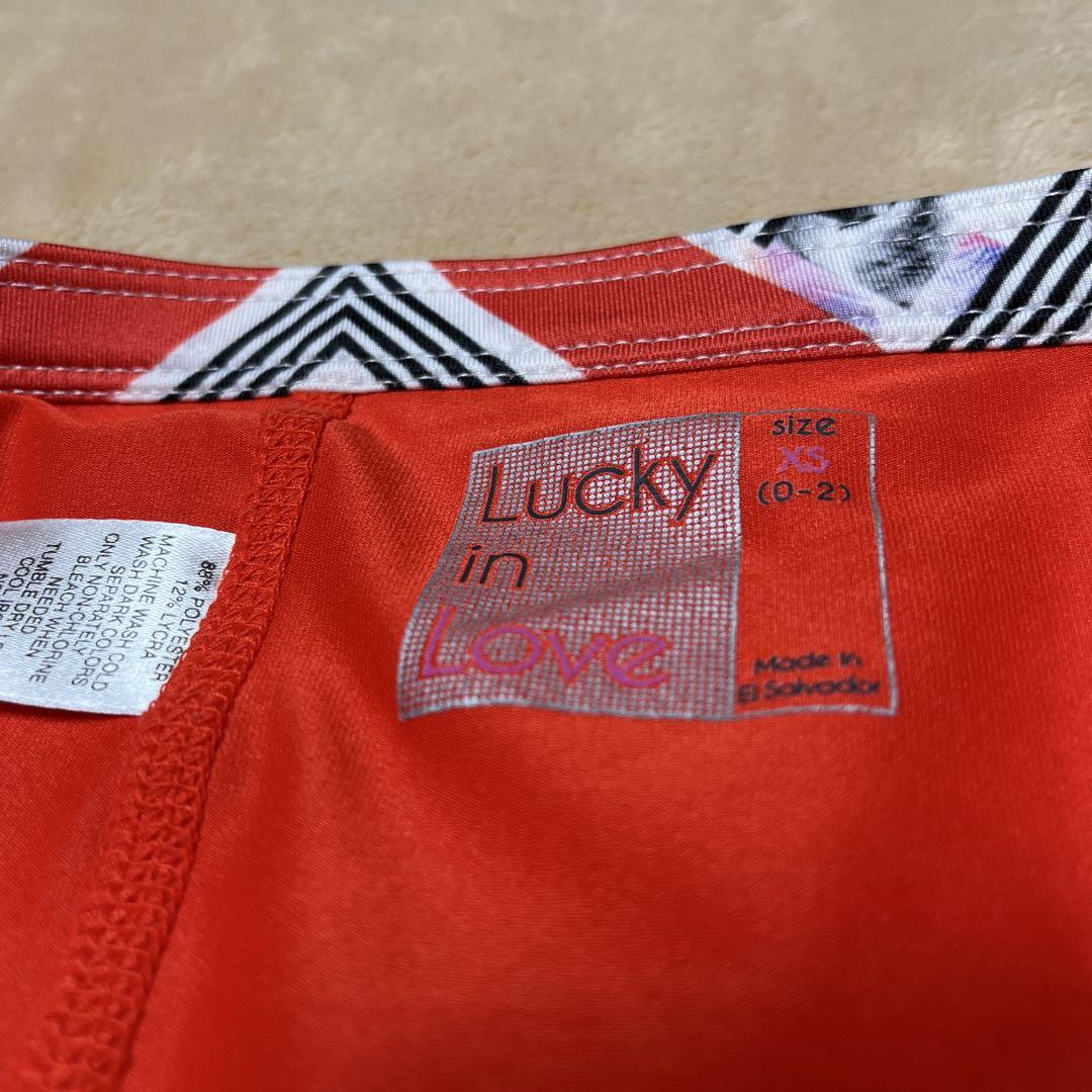今週の新着アイテム ラッキーインラブ スコート 海外サイズXS ウェア