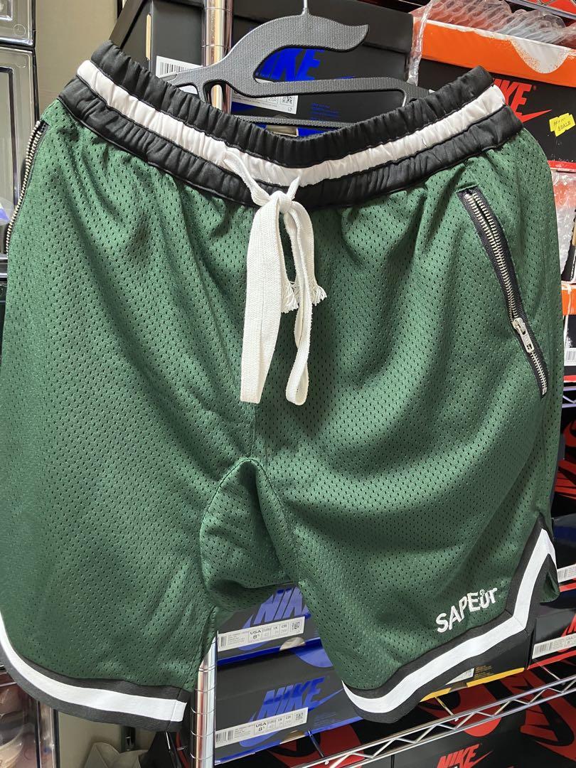 sapeur サプール　バスケットボールショーツ グリーン　L 美品 sapeur サプール バスケットボールショーツ グリーン L 美品