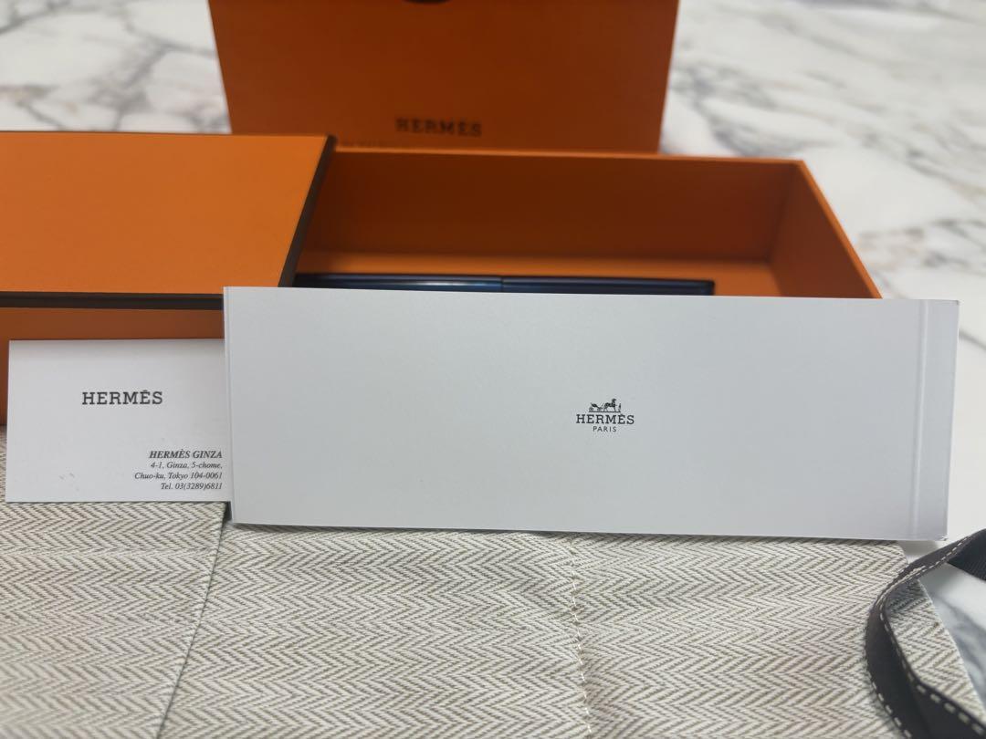 未使用品】HERMES エルメス ノーチラス 青い ボールペン 文具