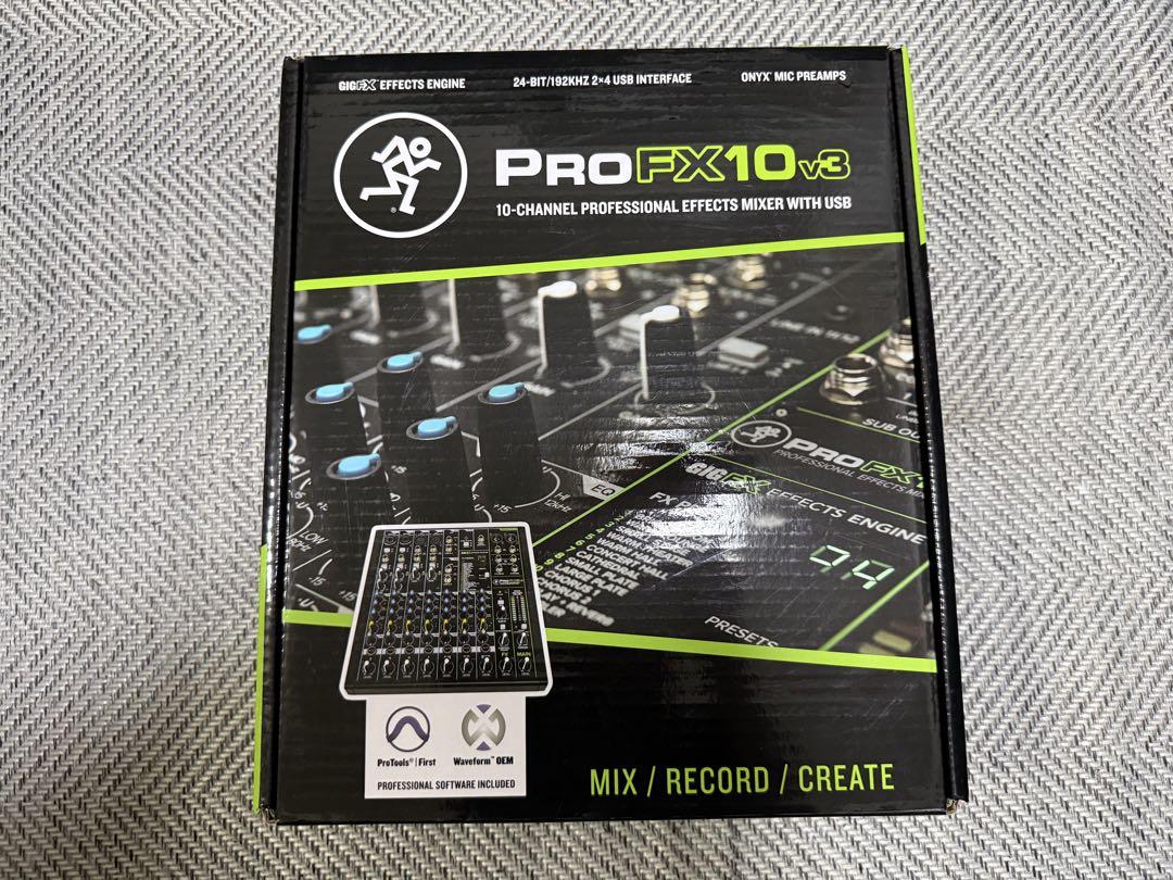 Mackie ProFX10v3 10チャンネルミキサー