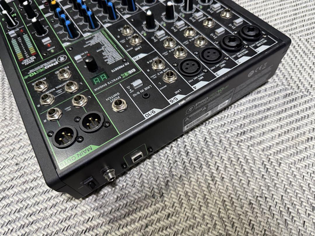 Mackie ProFX10v3 10チャンネルミキサー