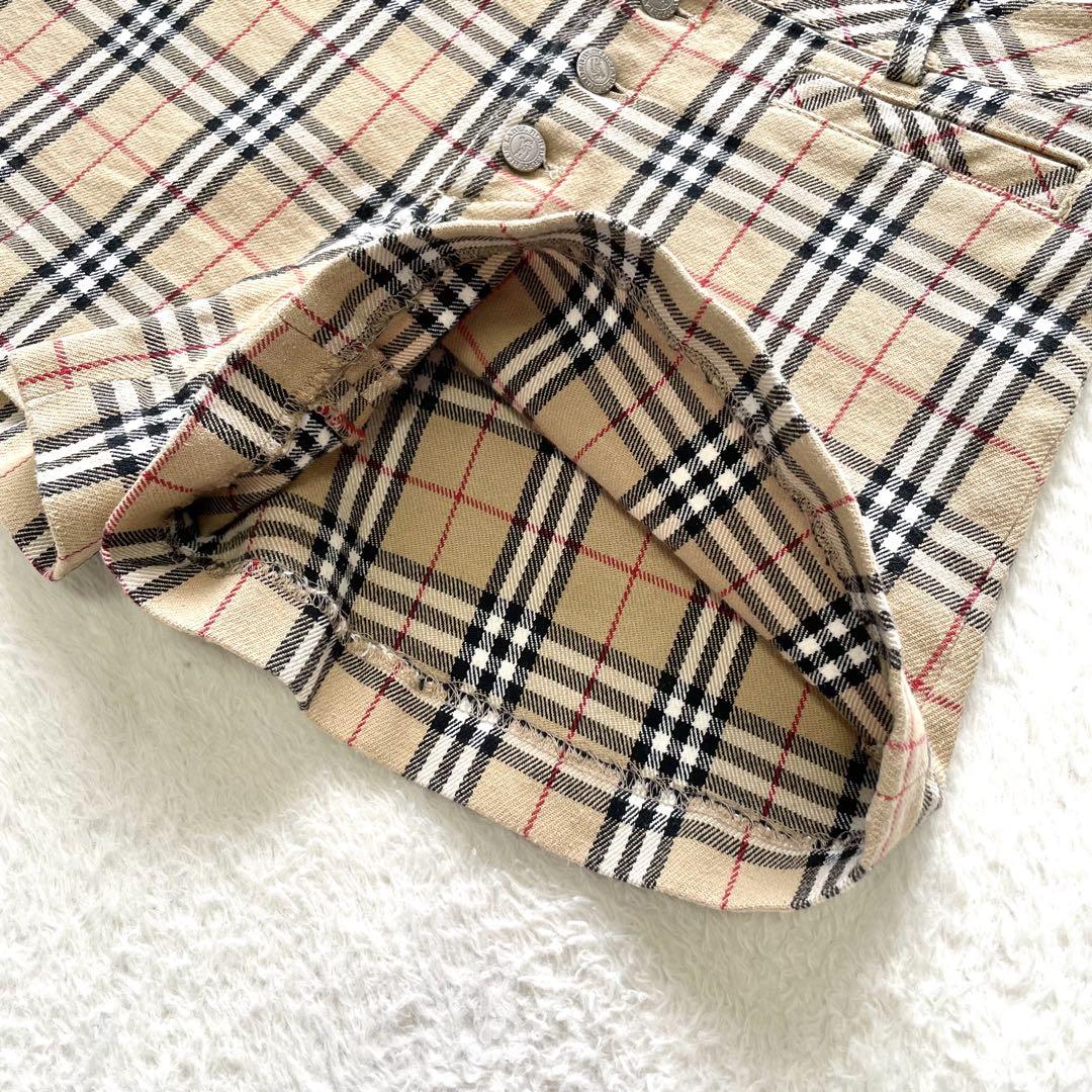 BURBERRY バーバリーブルーレーベル ノバチェック ショートパンツ 36