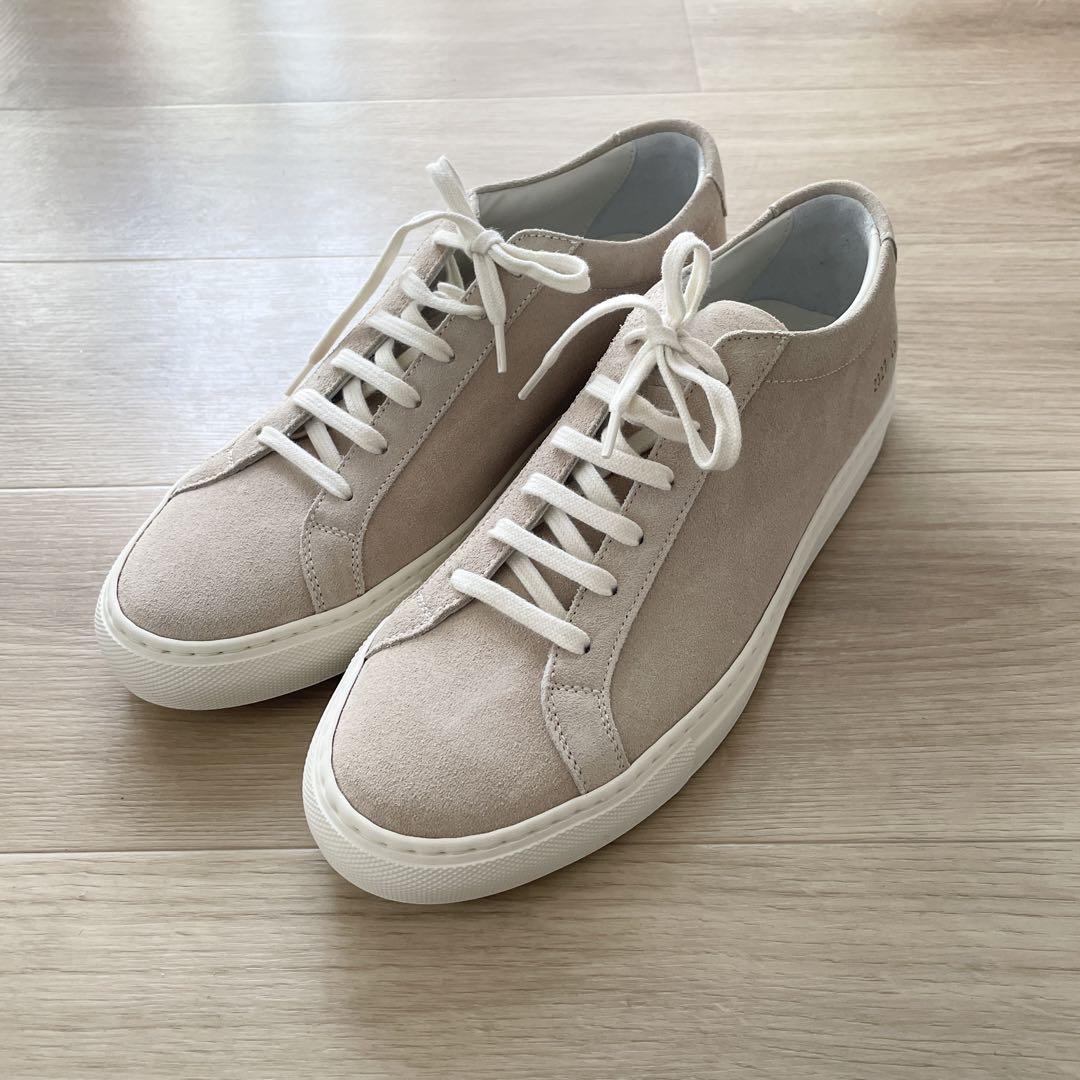 COMMON PROJECTS／ACHILLES LOW／色:ライトベージュ