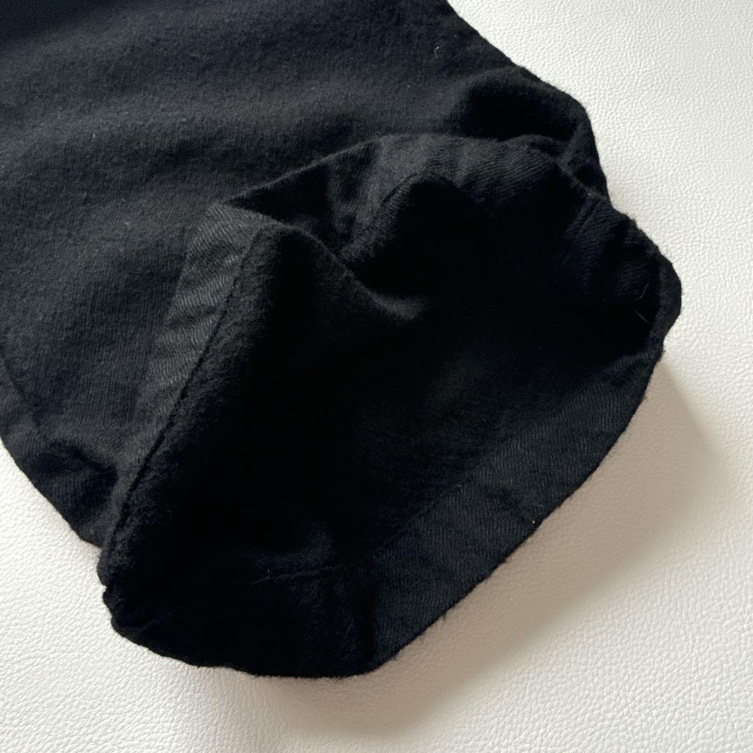 【美品】トリココムデギャルソン　ウール　ワイド　パンツ　切りっぱなし