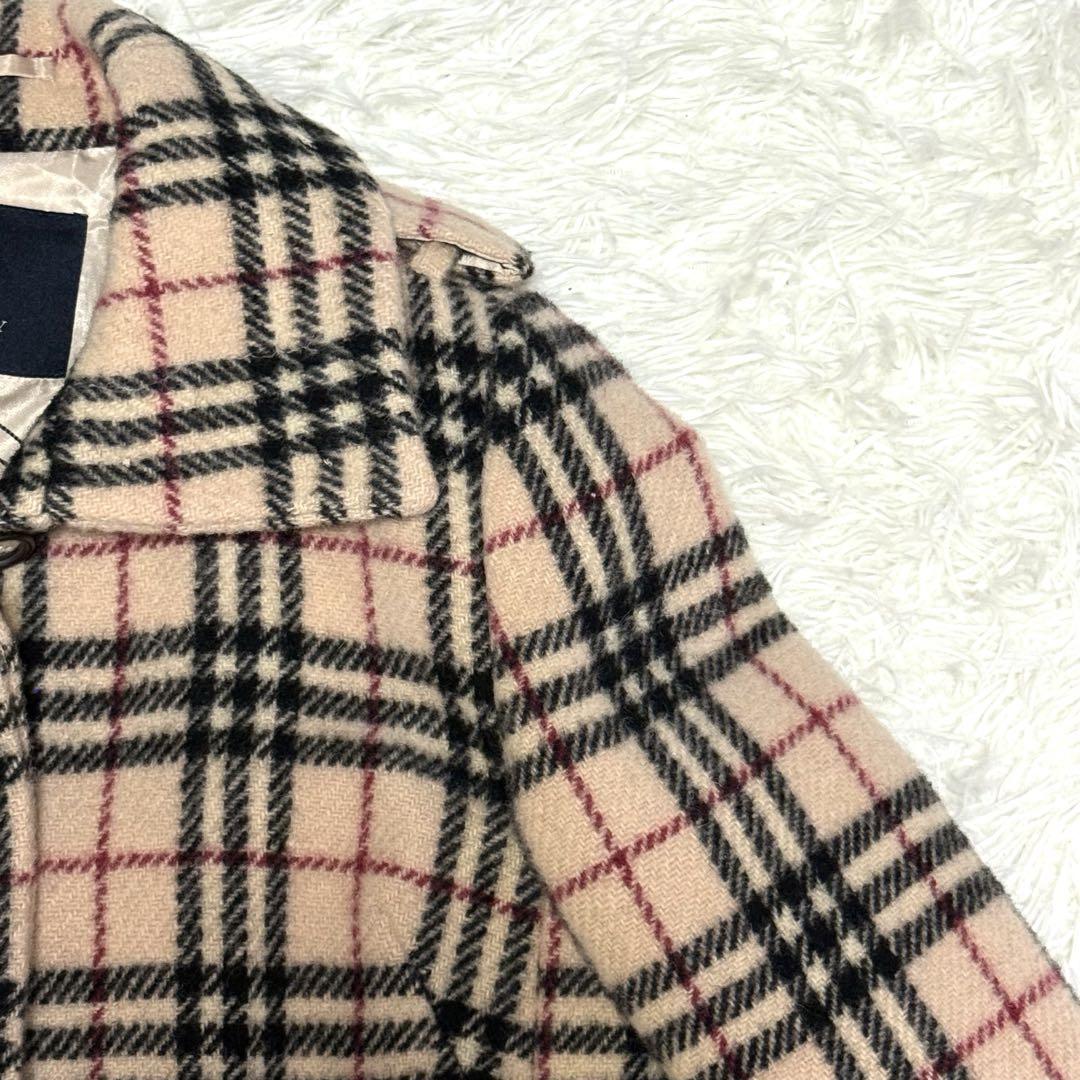 希少】BURBERRY LONDON ノバチェック メガチェック ロングコート
