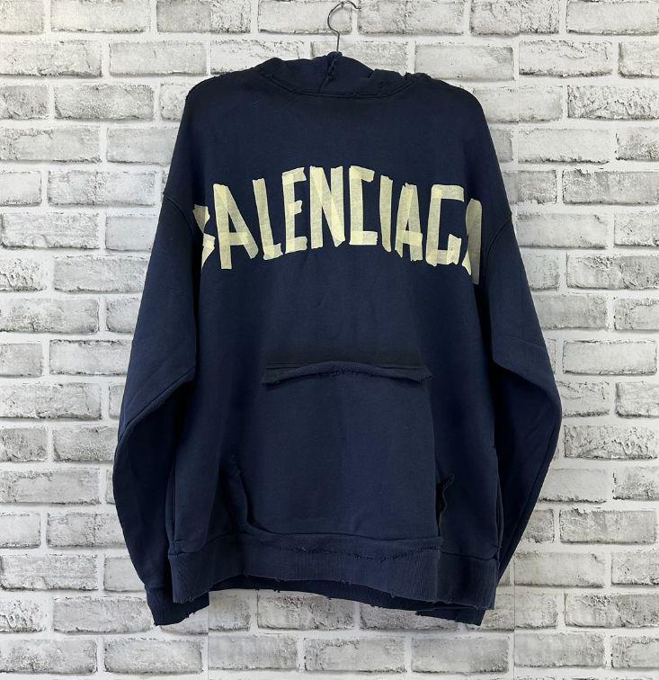 ballenciaga SweatshirtIn Blue Cotton