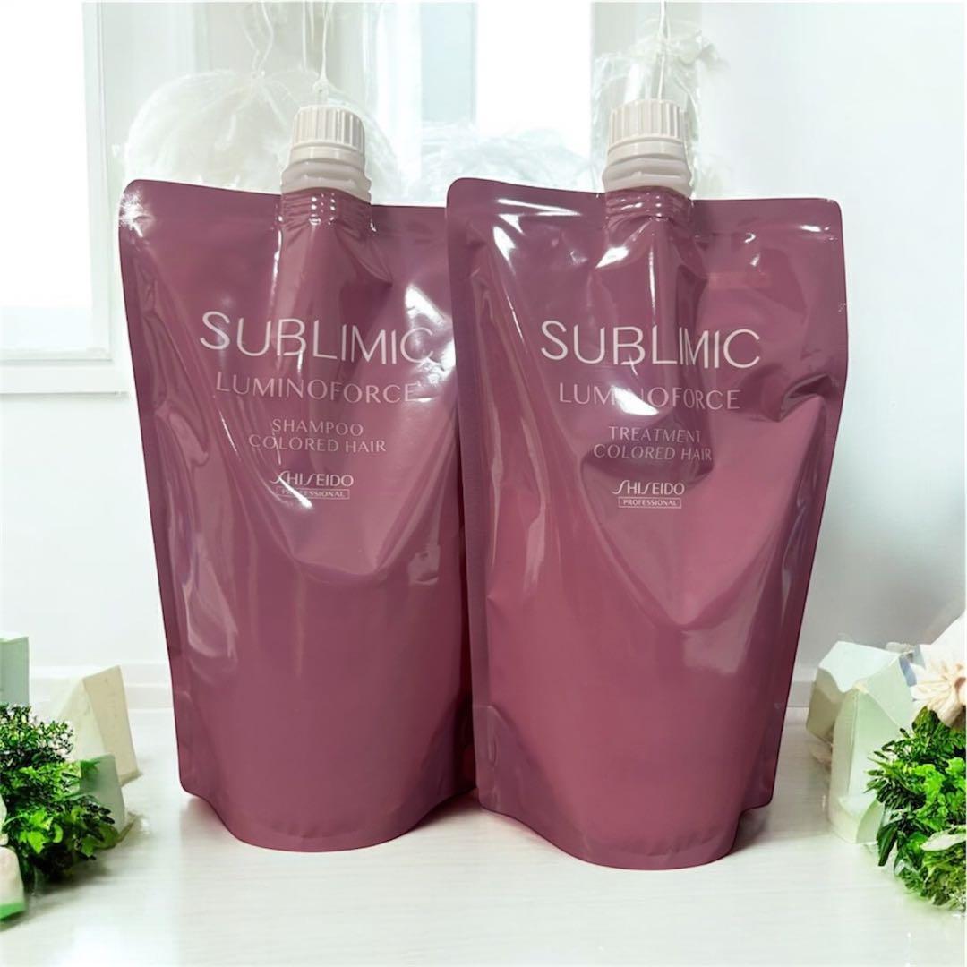 サブリミック ルミノフォース シャンプー450mL トリートメント450g