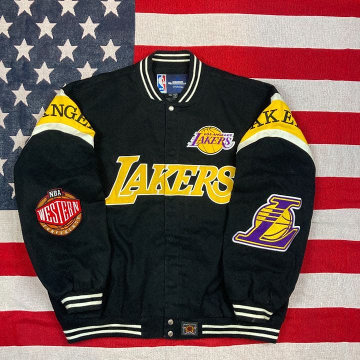 刺繍 ジャッケット コービー 貴重 レイカーズ bckediri.beacukai.go.id