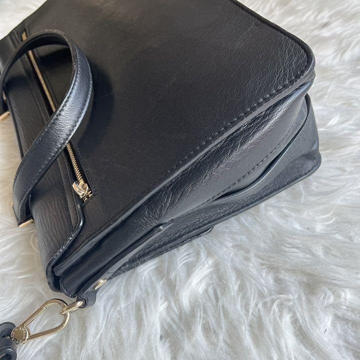 再入荷通販 極美品 ニキ ショルダーバッグ レザー ブラック 8yS9r-m67832014845 FURLA フルラ 2way 人気セールHOT