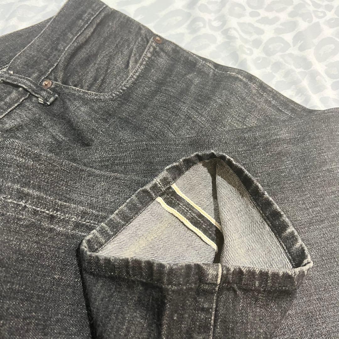 W32 WAREHOUSE Lot.800 ブラックデニム