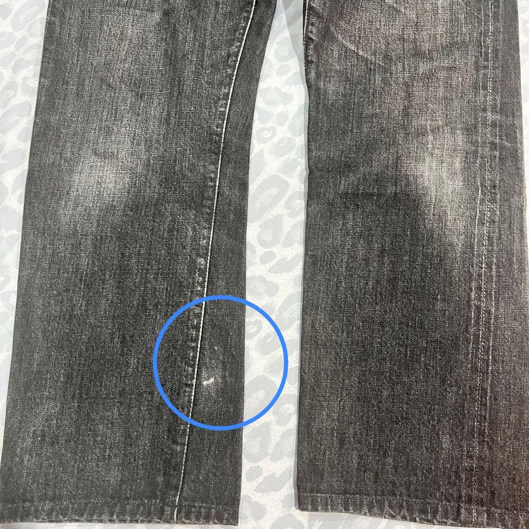 W32 WAREHOUSE Lot.800 ブラックデニム