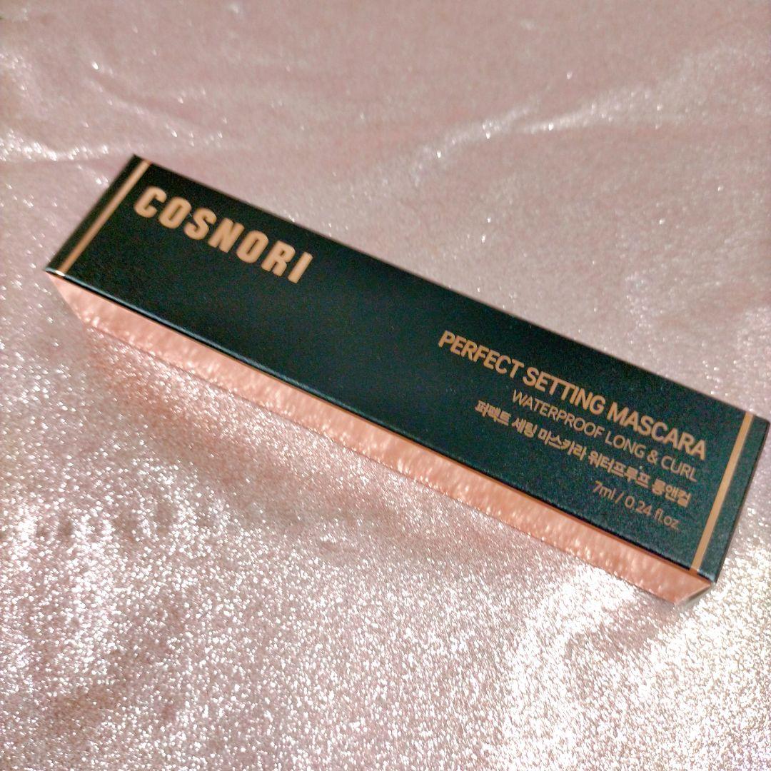 コスノリ パーフェクトセッティングウォータープルーフマスカラLONG&CURLCOSNORI