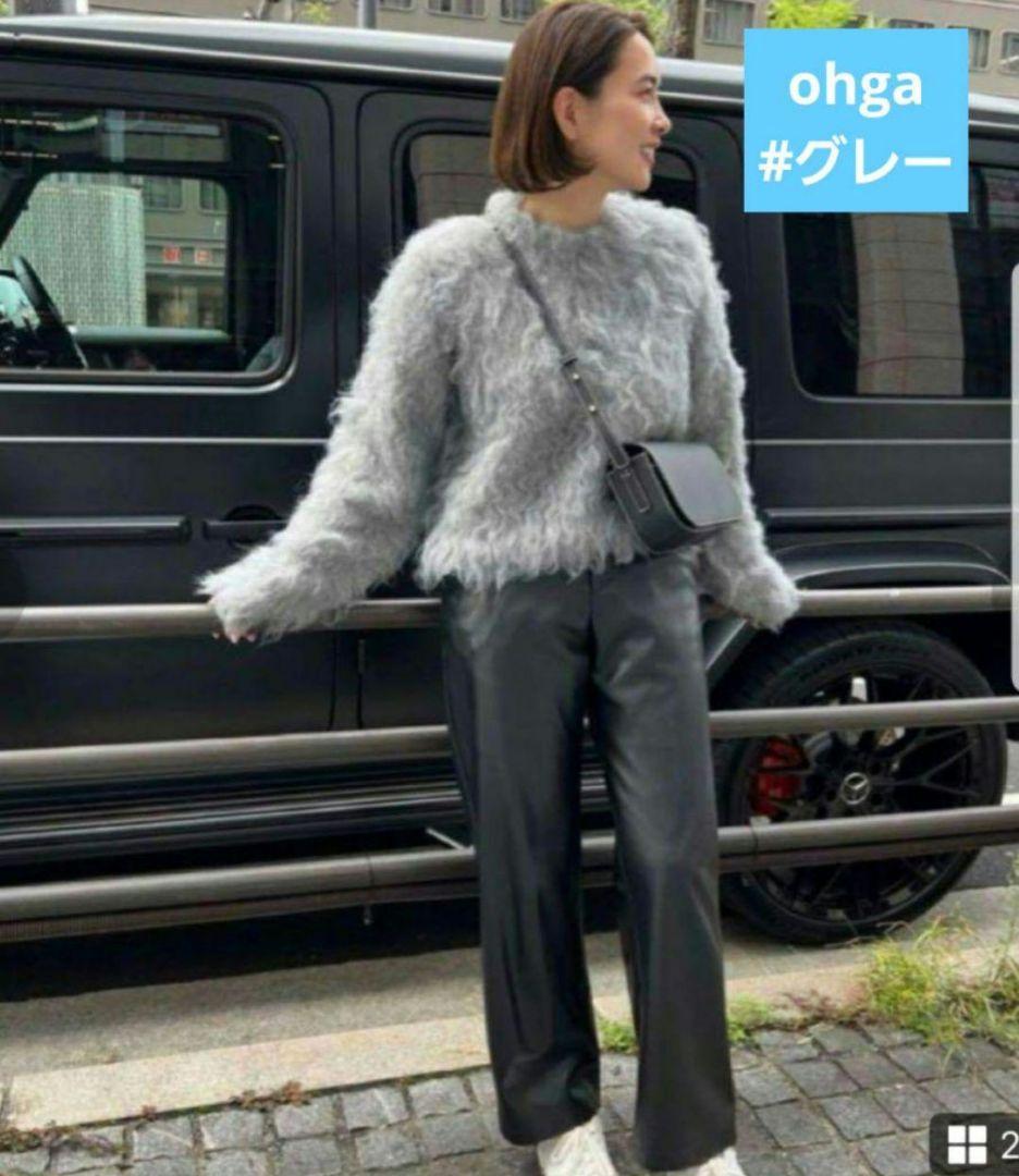 【OHGA】オーガ♡ 新品未使用♡poodle knit プードルニット OHGA】オーガ♡ 新品未使用♡poodle knit プードルニット