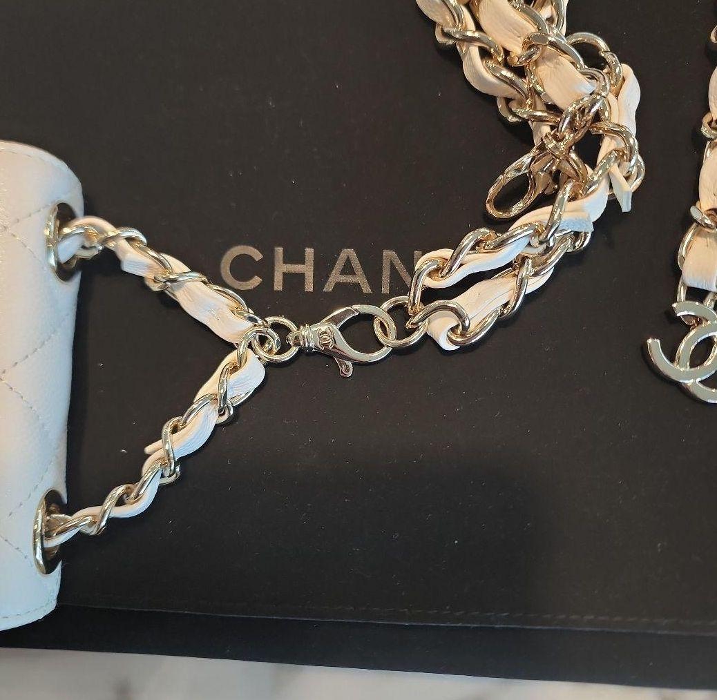 CHANEL新作 チェーンベルト カードケース チャーム CHANELチェーンベルトカードケースチャーム付き - その他通販