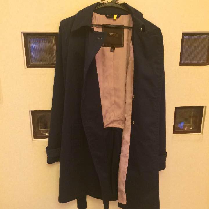 【超美品】coachトレンチコート