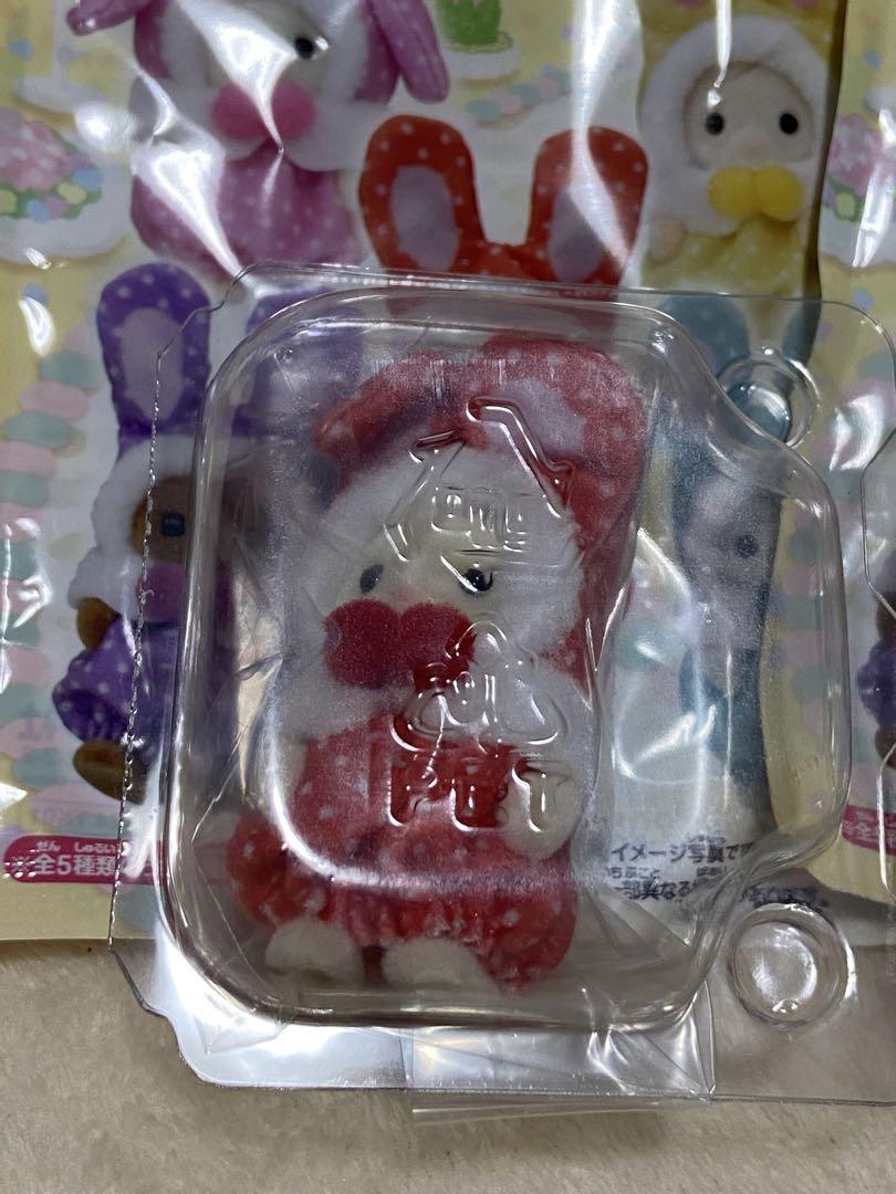 シルバニアファミリー 赤ちゃんカラフルウサギ コスチューム