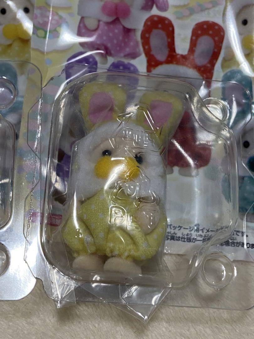 シルバニアファミリー 赤ちゃんカラフルウサギ コスチューム