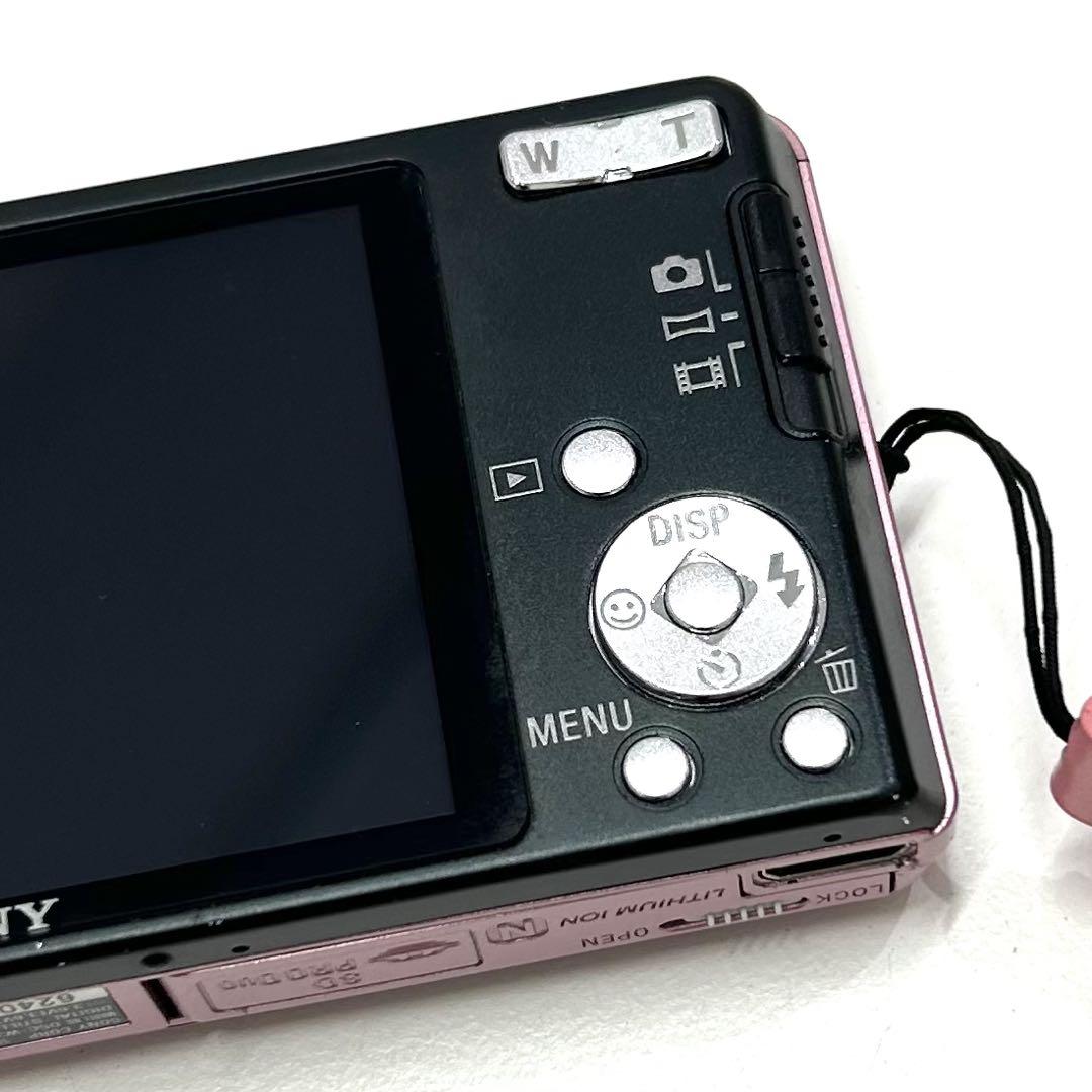 【動作確認済】SONY Cyber-shot DSC-W350 ピンク デジカメ