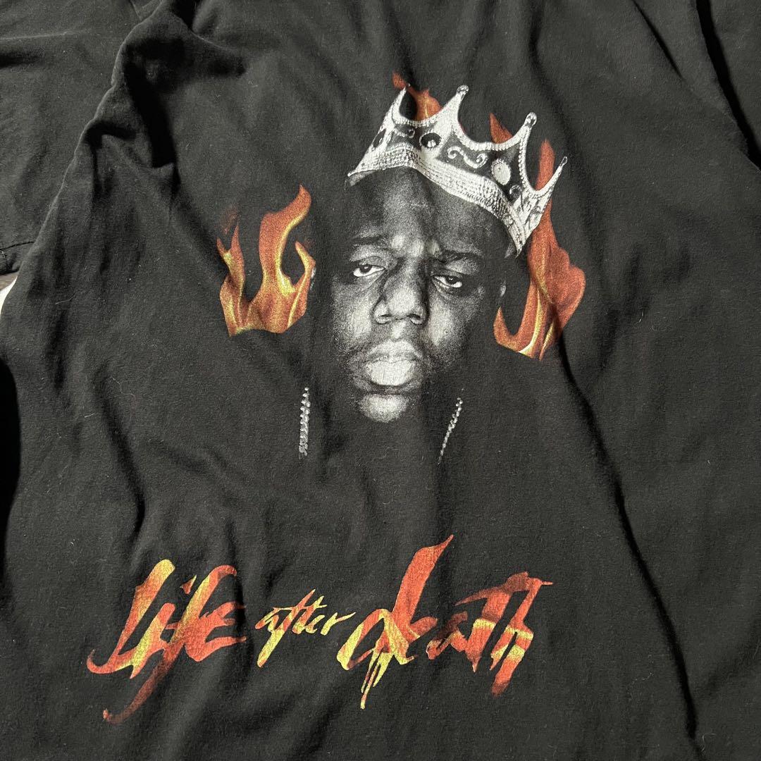 【雰囲気抜群】NOTORIOUS B.I.G TシャツHIPHOPストリート黒