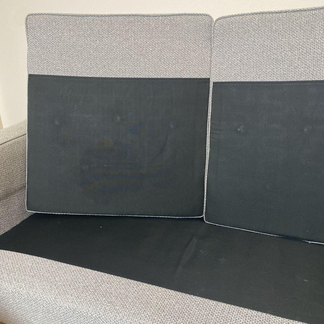 カリモク60 ソファー　3シーター　ミストグレー