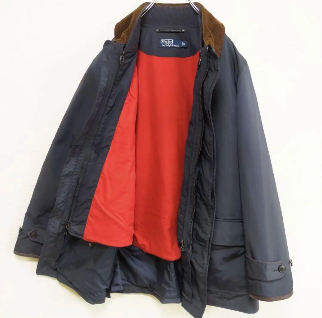 極美品　POLO RALPH LAUREN  コートキルティングライナーベスト付