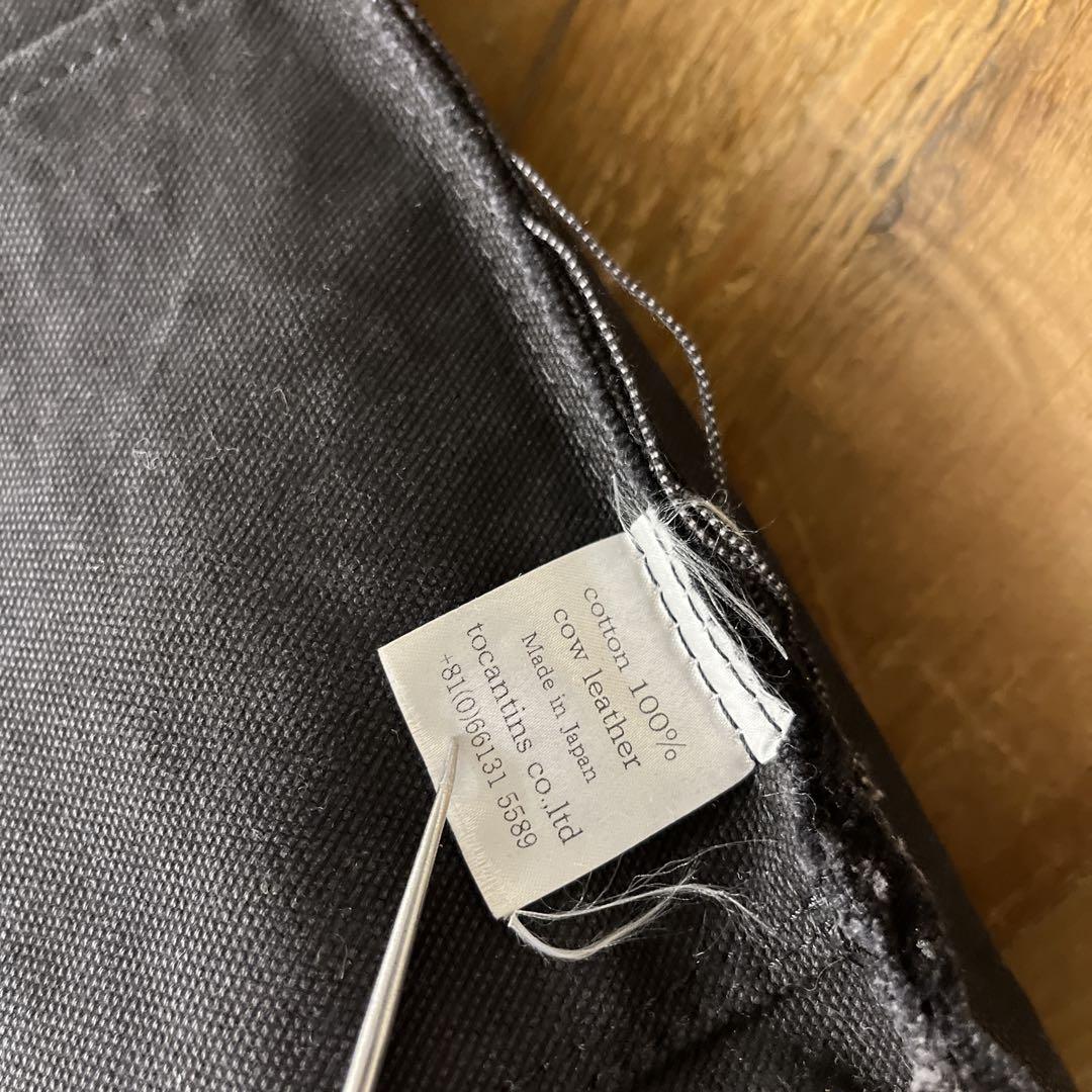 AMIACALVA アミアカルヴァ ウォッシュドキャンバス トートバッグ