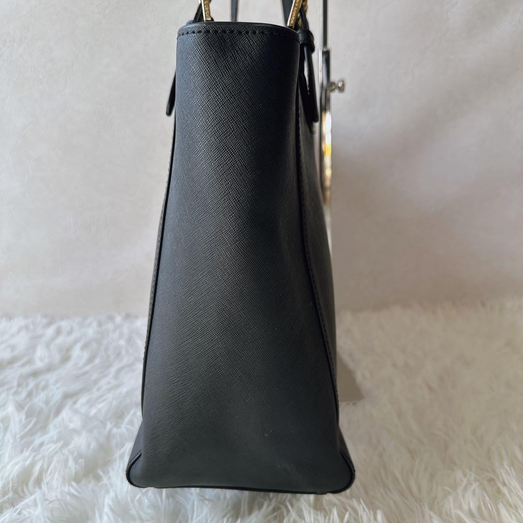 美品 TORY BURCH トリーバーチ トートバッグ ブラック 美品 TORY BURCH トリーバーチ トートバッグ ブラック