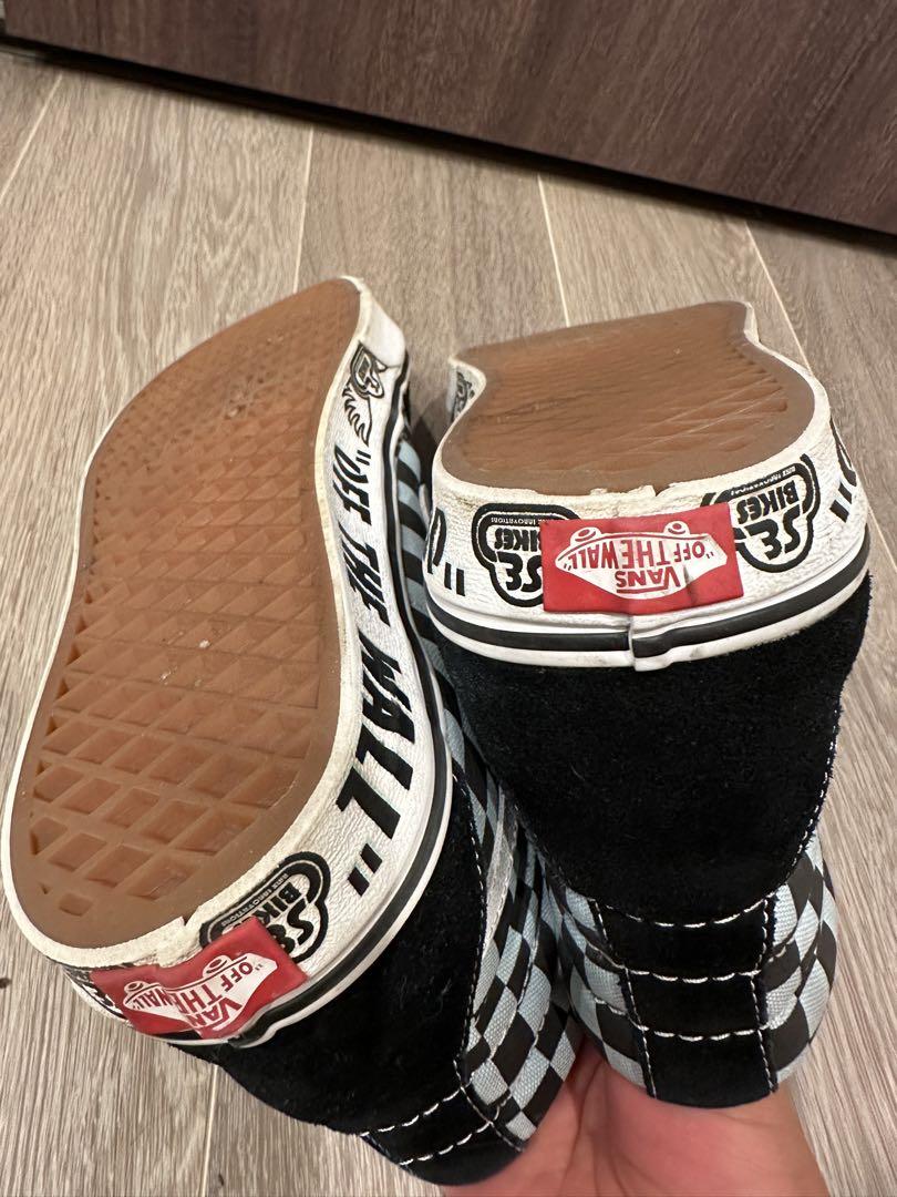 VANS sk_hi チェッカーズフラッグ28.5cm
