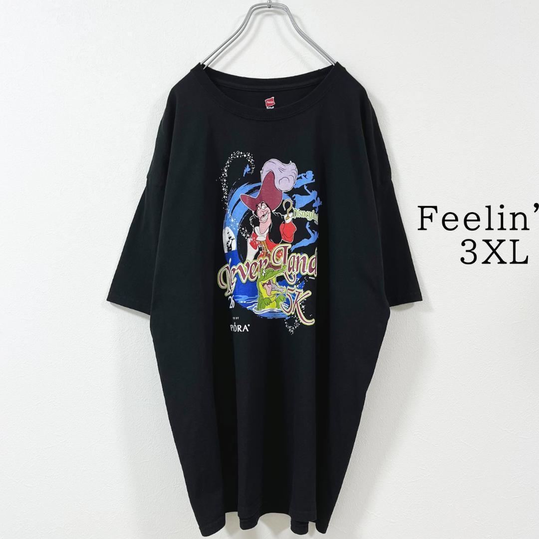 US古着・ディズニー・フック船長・ピーターパン・ネバーランド・10・Tシャツ
